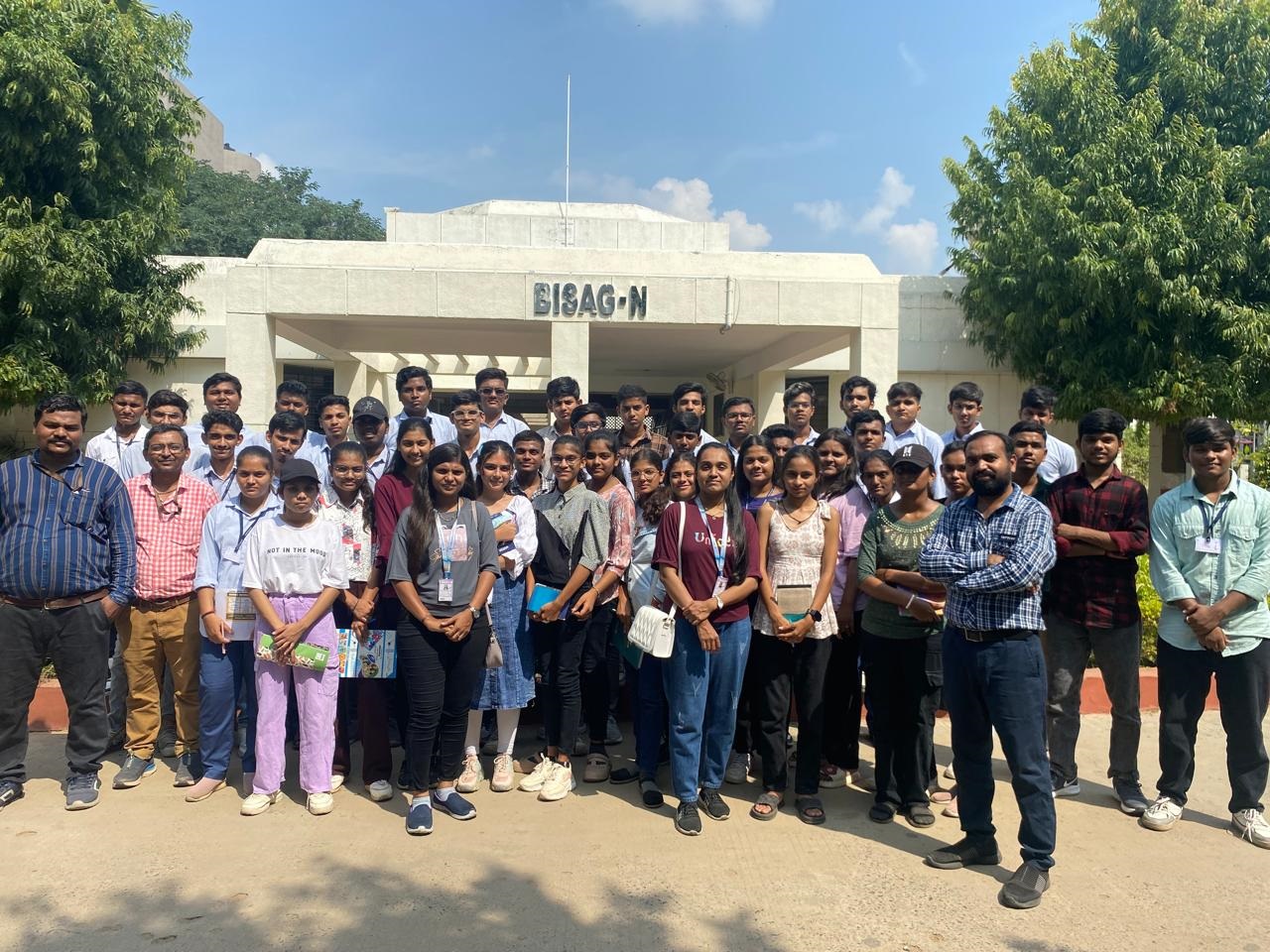 Industrial Visit at Bisag-n, Gandhinagar